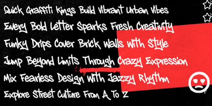 Dyzero Vandals Font Poster 2