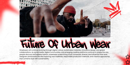 Dyzero Vandals Font Poster 4