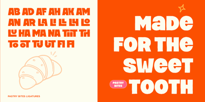 Pastry Bites Font Poster 9
