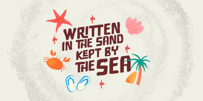 Wild Crimson Font Poster 6