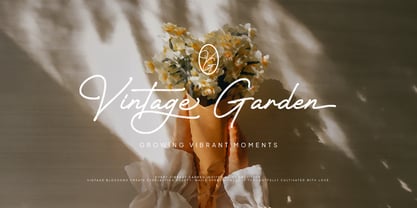 Bellaflora Font Poster 3