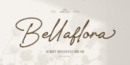 Bellaflora Font Poster 1