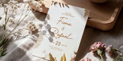 Bellaflora Font Poster 10
