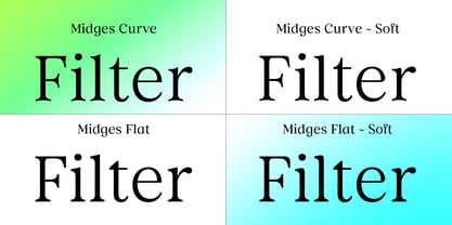 Midges Font Poster 4