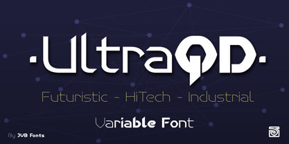 UltraQD Font Poster 1