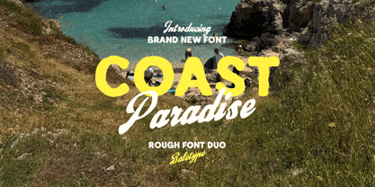 Coast Paradise Font Poster 1
