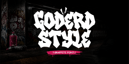Goderd Style Font Poster 1
