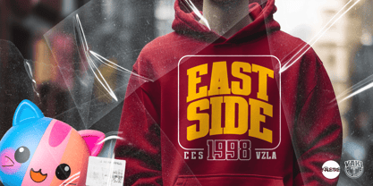 East Side Conexion Font Poster 5