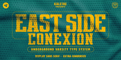 East Side Conexion Font Poster 1