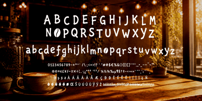 Mochaily Font Poster 2