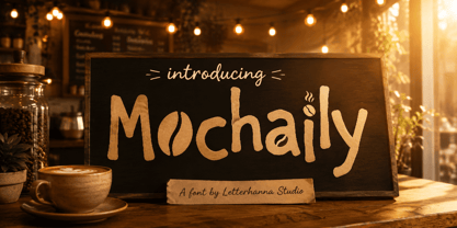 Mochaily Font Poster 1