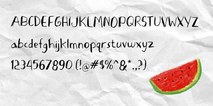Baqara Sketch Font Poster 4
