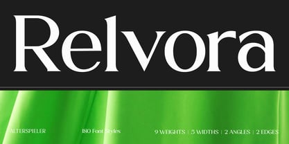 Relvora Font Poster 1