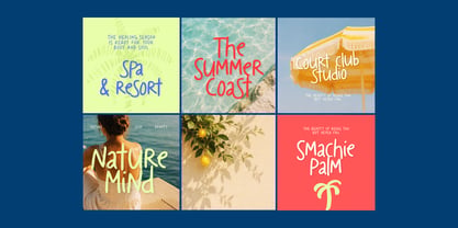 Smachie Palm Font Poster 4