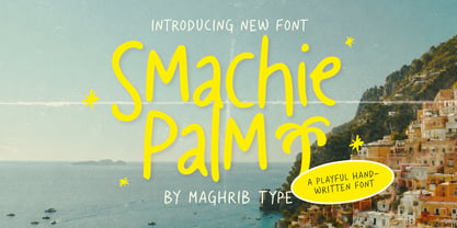 Smachie Palm Font Poster 1