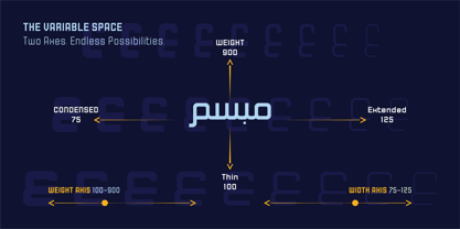 HS Mabsam Font Poster 9