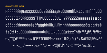 HS Mabsam Font Poster 3