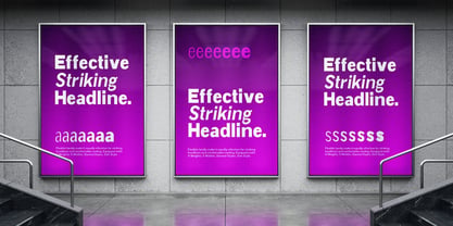 Radebin Font Poster 7