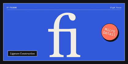 OT Tribune Font Poster 6
