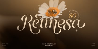 Retinesa Font Poster 1
