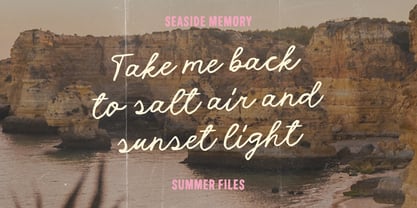 Mango Sunset Font Poster 10