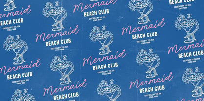 Mango Sunset Font Poster 6