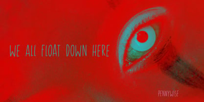 Enter The Clown Pro Font Poster 3