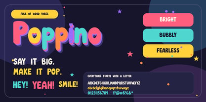 Poppino Font Poster 1