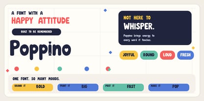 Poppino Font Poster 5