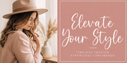 Avelyna Font Poster 4