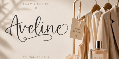 Avelyna Font Poster 2
