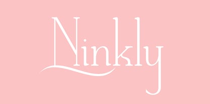 Ninkly Font Poster 1