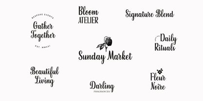 Bonnie Script Pro Font Poster 14