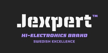 Lokoxi Stencil Pro Font Poster 10
