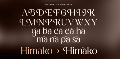Bigale Font Poster 11