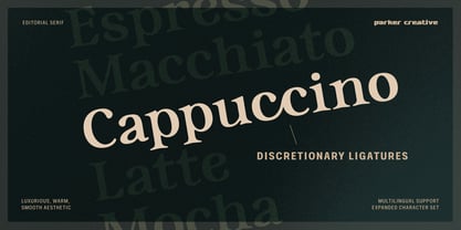 Coffee Hour Font Poster 5