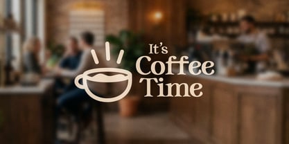 Coffee Hour Font Poster 6