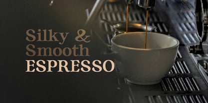 Coffee Hour Font Poster 4