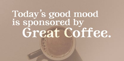 Coffee Hour Font Poster 8
