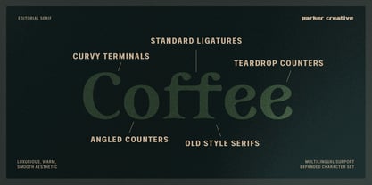 Coffee Hour Font Poster 3