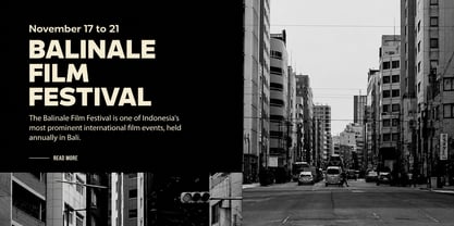 Melbourne City Font Poster 7