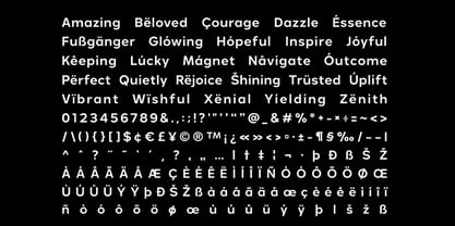 Melbourne City Font Poster 14