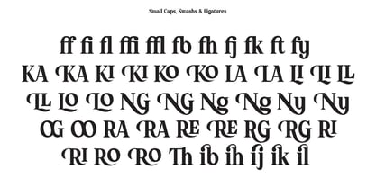 Kertalaya Serif Font Poster 10