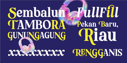 Kertalaya Serif Font Poster 12