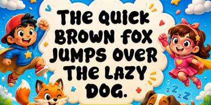 Dron Boom Font Poster 4