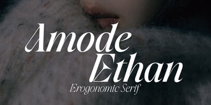 Amode Ethan Font Poster 1