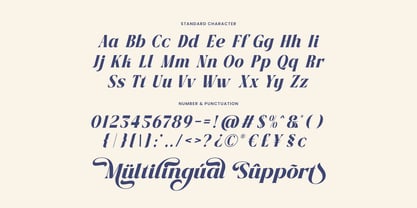 Royale Monalisa Font Poster 9
