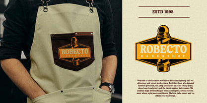 Robecto Font Poster 2