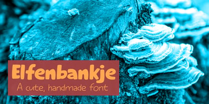Elfenbankje Pro Font Poster 1