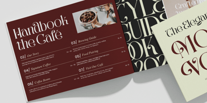 Balmones Font Poster 4